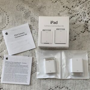 Genuine Apple iPad Camera Connection Kit MC531ZM/A SD Card Reader USB White NEW